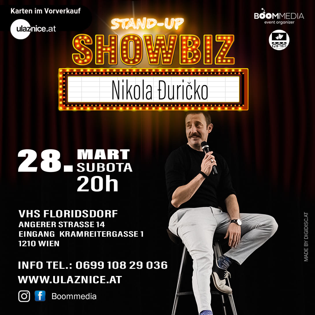 Nikola Đuričko – SHOWBIZ - Wien
