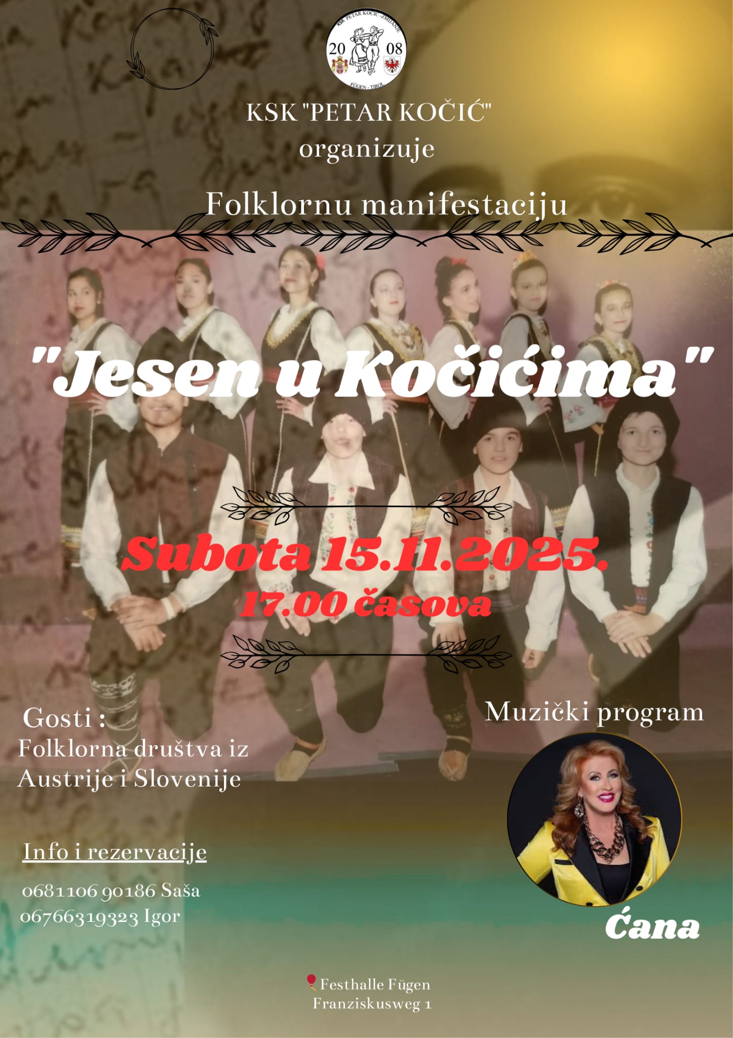 Folklorna manifestacija "Jesen u Kočićima"