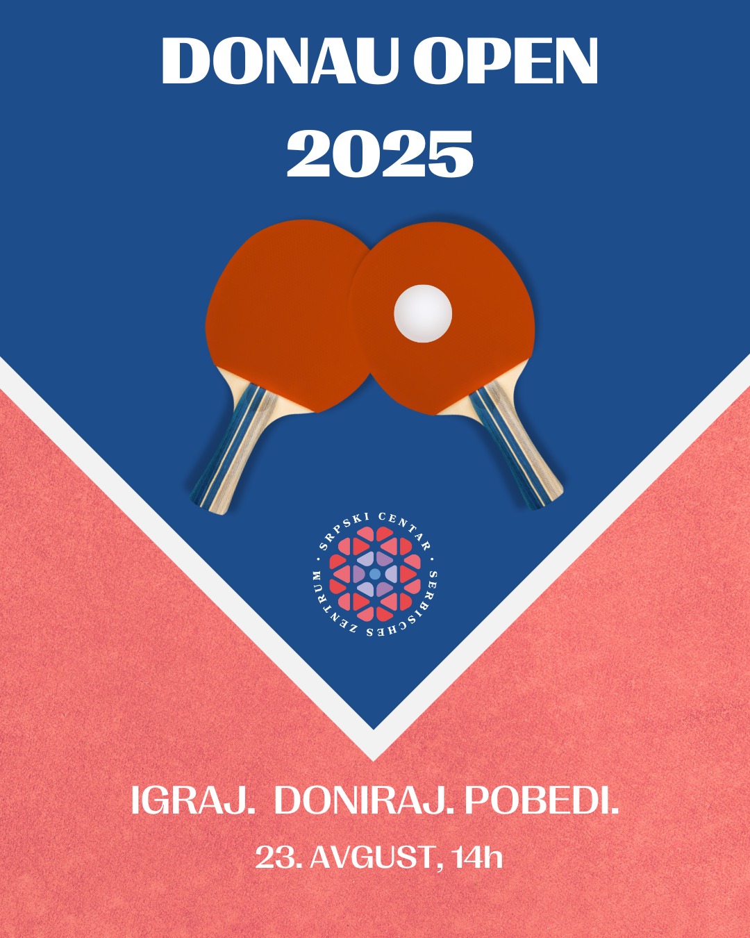 Donau Open 2025 - Humanitarni turnir u stonom tenisu