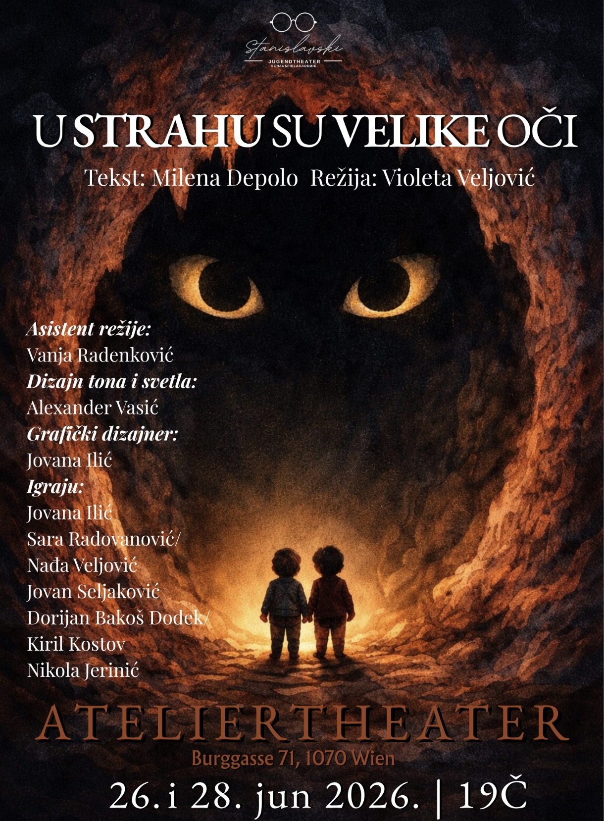 U strahu su velike oči