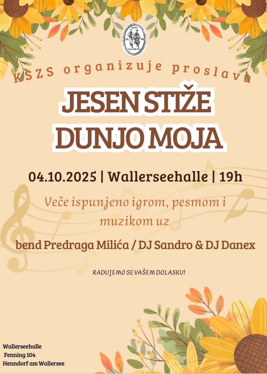 Jesen stiže Dunjo moja