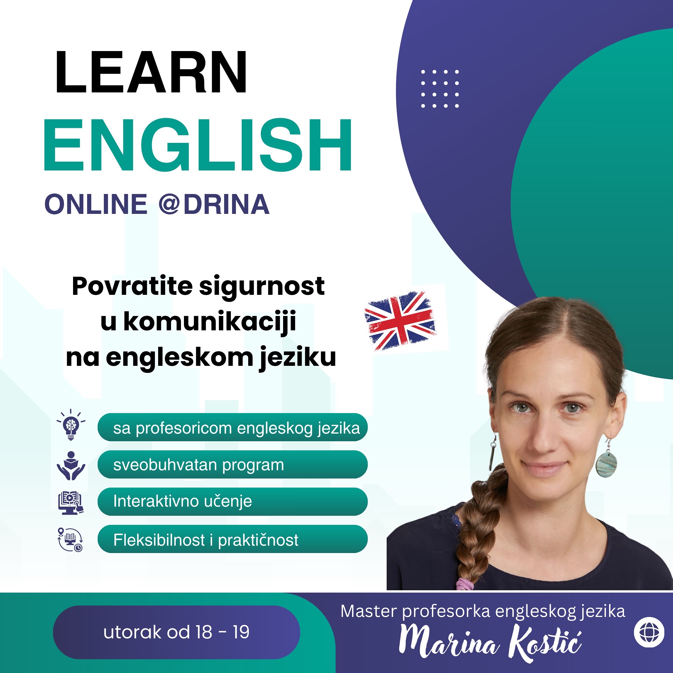 Learn English online @Drina