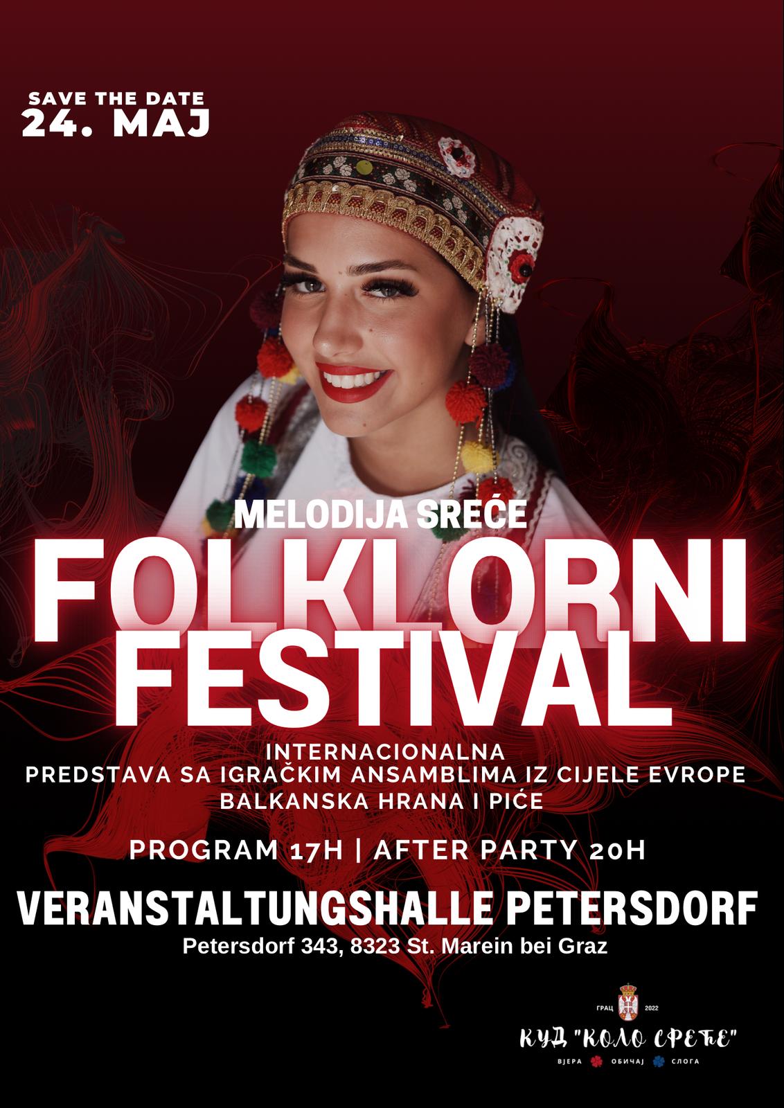 Folklorni Festival "Melodija Sreće"